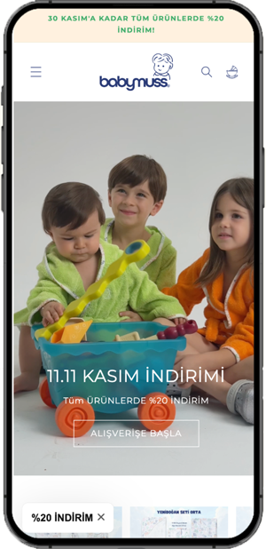Digit&All Shopify referans Babymuss